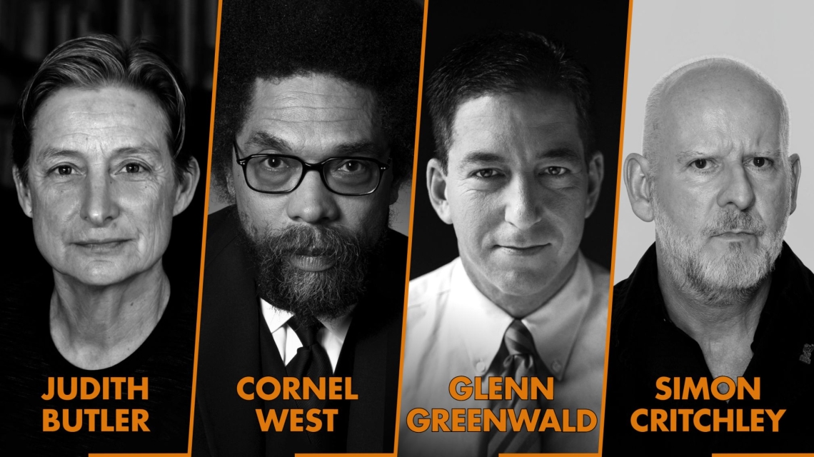 The 2021 Holberg Debate panel will consist of Judith Butler, Cornel West and Glenn Greenwald. Moderator: Simon Crtichley.
