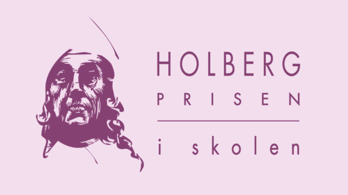 Holbergprisen i skolen-logo