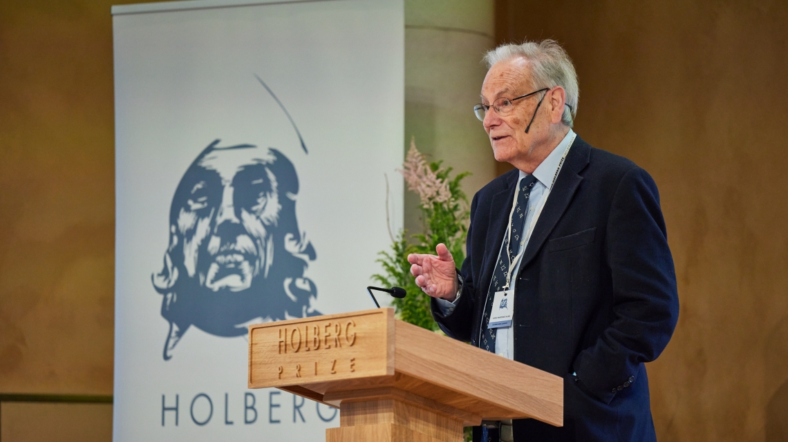 2023 Laureate Joan Martinez-Alier presented his Holberg Lecture on 8 June.
