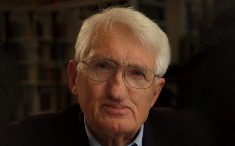 Portrait Jürgen Habermas