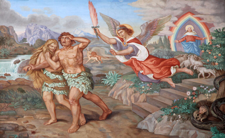 Adam and Eve, the expulsion from paradise