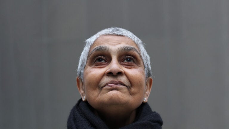 Gayatri Chakravorty Spivak. (Photo: Alice Attie.)